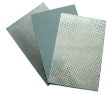 Reinforced non-asbestos composite sheet